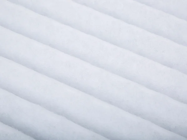 Coarse air filter with mesh-covered outlet details display