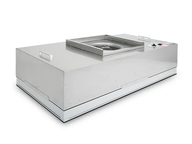  A stainless steel fan filter unit