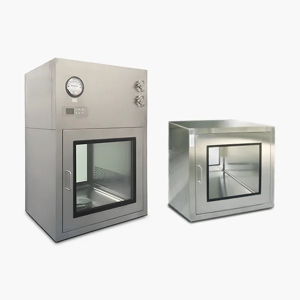 Stainless steel static pass box and dynamic pass box
