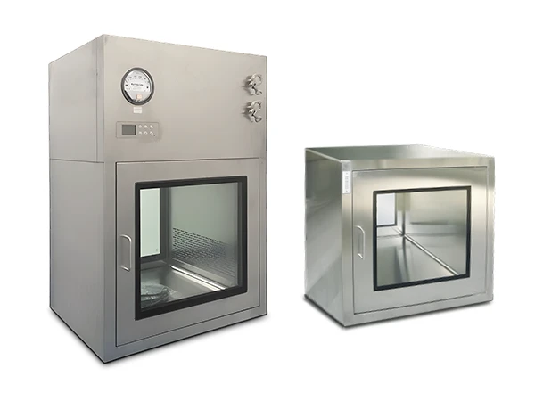 Stainless steel static pass box and dynamic pass box