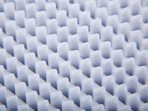 The details display of separator HEPA filter with cardboard separators