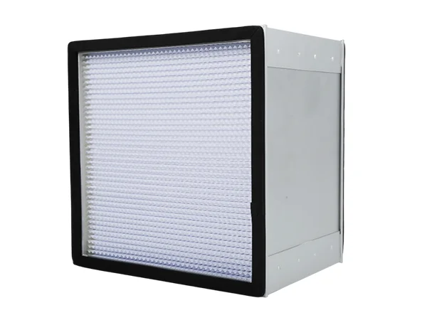 Separator HEPA filter with cardboard separators