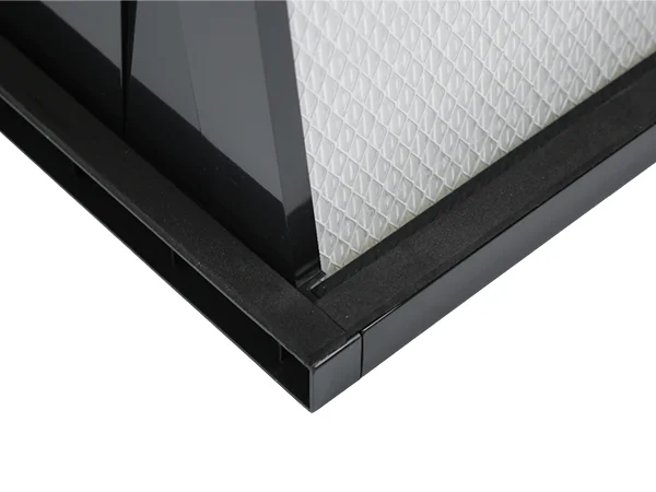 Sub-HEPA mini-pleat V-type air filter details