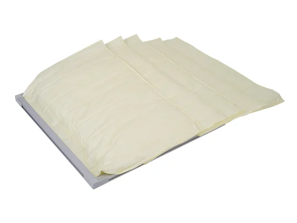 A synthetic fiber bag filter back